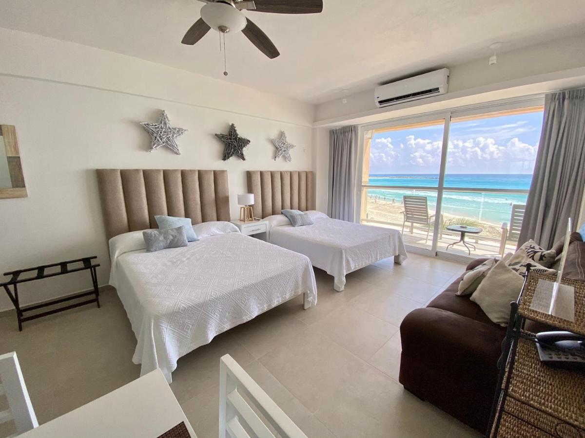 Salvia - Beachfront Studio 坎昆 外观 照片