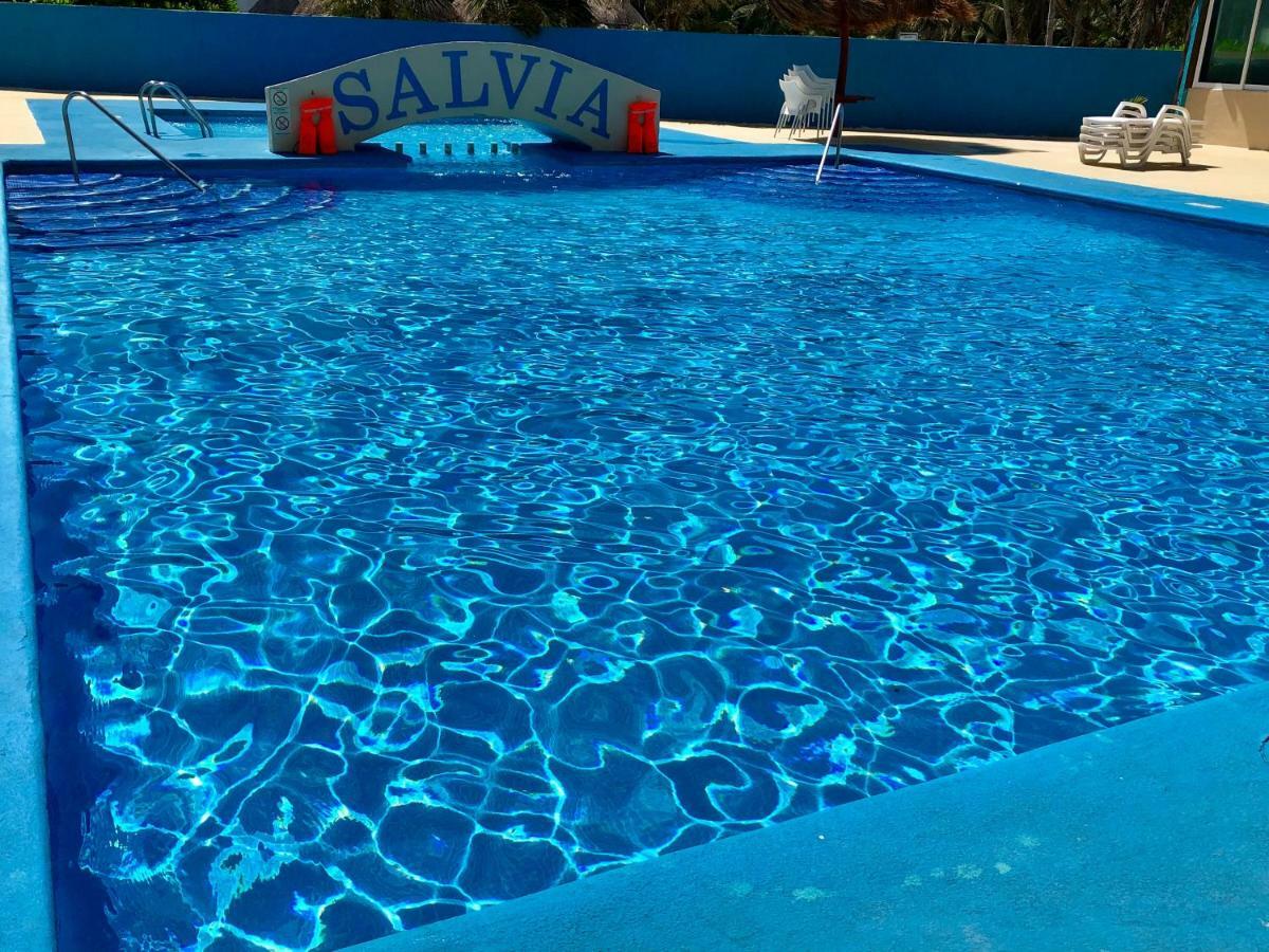 Salvia - Beachfront Studio 坎昆 外观 照片